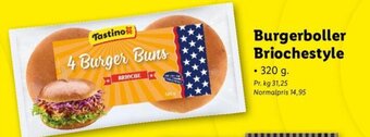 Lidl Burgerboller Briochestyle tilbud