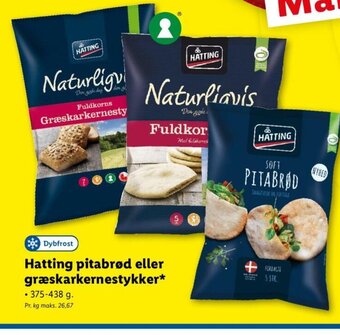 Lidl Hatting Pitabrød eller Græskarkenestykker tilbud