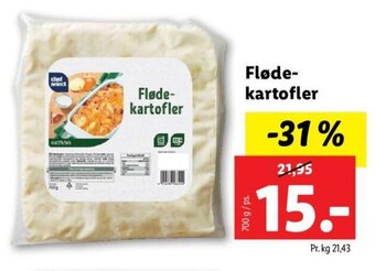 Lidl Flødekartofler tilbud