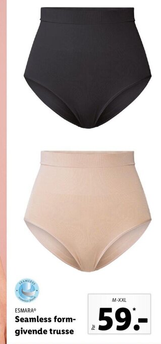 Lidl Seamless Formgivende Trusse tilbud