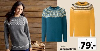 Lidl Lang Pullover tilbud