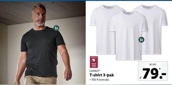 Lidl T-Shirt 3-pak tilbud