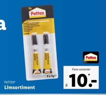 Lidl Limsortiment tilbud