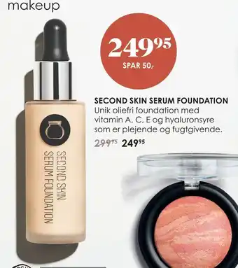 Matas Second skin serum foundation tilbud