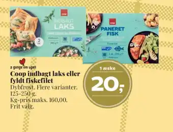 Dagli'Brugsen Coop laks indbagt tilbud