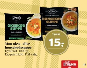 Dagli'Brugsen Mou suppe tilbud