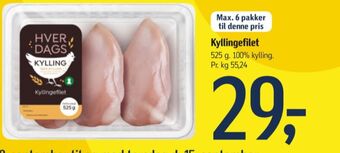 Føtex Ukendt kyllingebrystfilet tilbud