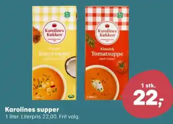 Kvickly Karolines suppe tilbud