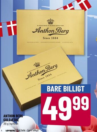 Løvbjerg Guldæske dessertchokolade tilbud
