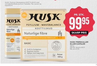 MENY Husk kosttilskud tilbud
