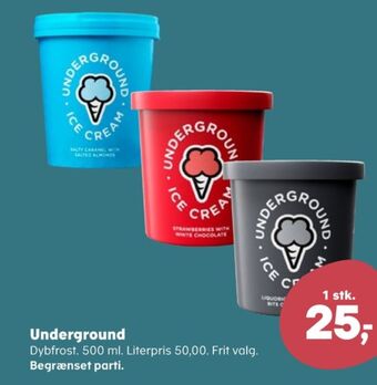 SuperBrugsen Underground is tilbud
