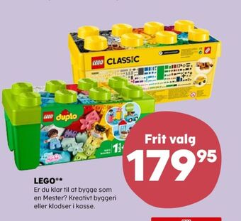 SuperBrugsen Lego byggeklodser tilbud