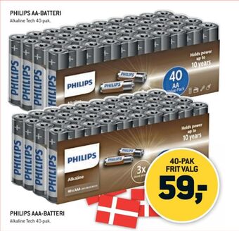 XL-BYG Philips batterier tilbud