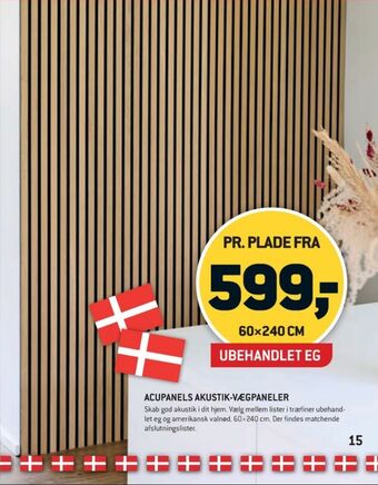 XL-BYG Acupanels akustikpanel tilbud