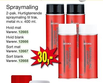 Harald Nyborg Spraymaling tilbud