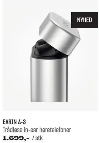 Earin A-3 Trådlose In-Ear Høretelefoner