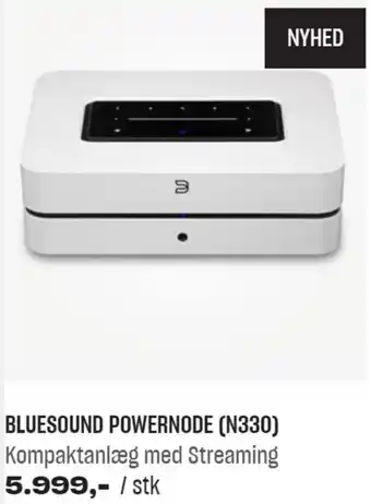 Bluesound Powernode (N330) Kompaktanlæg Med Streaming