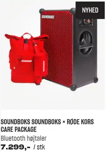 Soundboks Soundboks * Røde Kors Care Package Bluetooth Højtaler