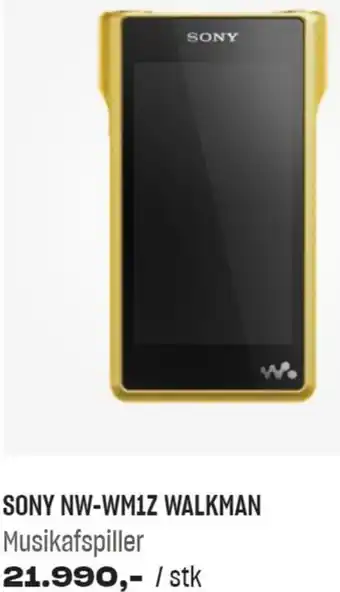 Sony NW-WM1Z Walkman Musikafspiller
