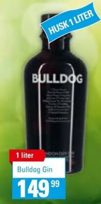 zur Krone Bulldog Gin 1 Liter tilbud