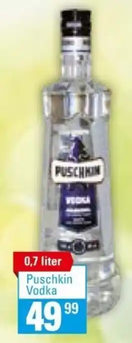 zur Krone Puschkin Vodka 0,7 Liter tilbud