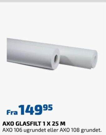 Davidsen Axo glasfilt tilbud