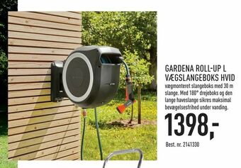 Johannes Fog Gardena roll-up l vægslangeboks hvid tilbud
