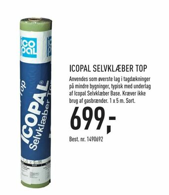 Johannes Fog Icopal selvklæber top tilbud