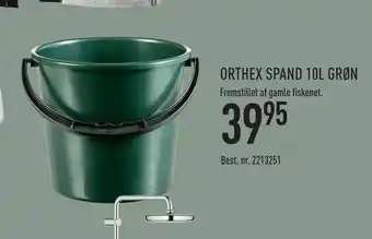 Orthex spand 10l grøn