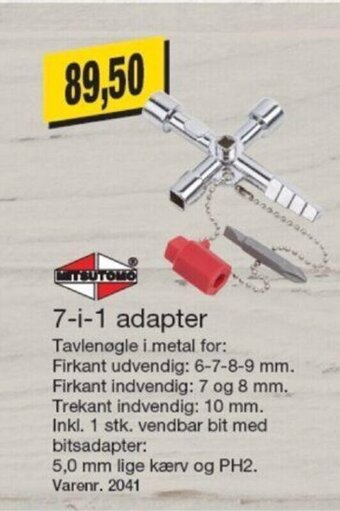Harald Nyborg 7-i-1 adapter tilbud