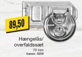 Harald Nyborg Hængelås/Overfaldssæt tilbud