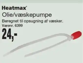 Harald Nyborg Heatmax Olie/væskepumpe tilbud