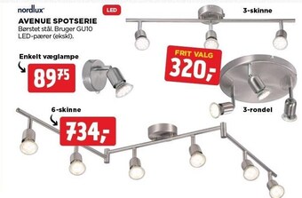 jem & fix Avenue spotserie tilbud