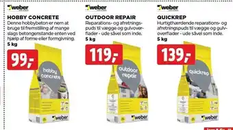 jem & fix Hobby concrete, outdoor repair el. quickrep tilbud