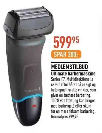 Ultimate barbermaskine
