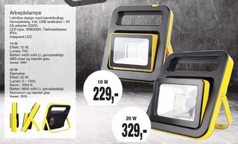 Harald Nyborg Arbejdslampe tilbud
