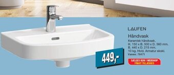 Harald Nyborg Håndvask tilbud