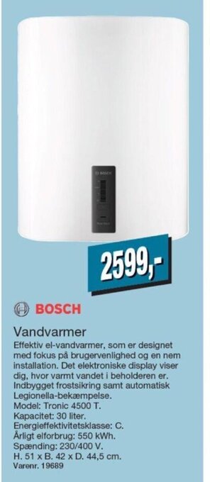 Harald Nyborg Vandvarmer tilbud