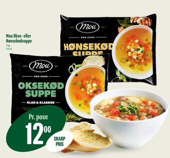 Min Købmand Mou suppe tilbud