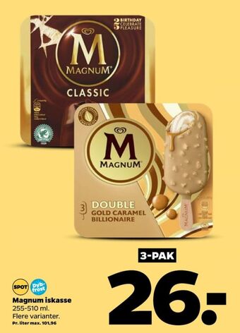 Netto Magnum ispinde tilbud