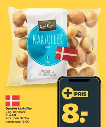 Netto Grøntriget kartofler tilbud