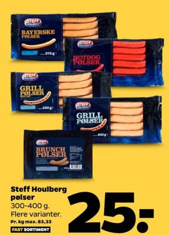 Netto Steff houlberg grillpølser tilbud