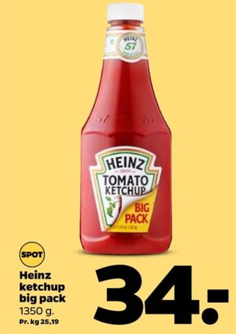 Netto Heinz ketchup tilbud