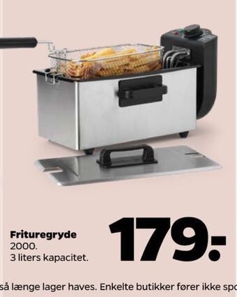 Netto Ukendt frituregryde tilbud