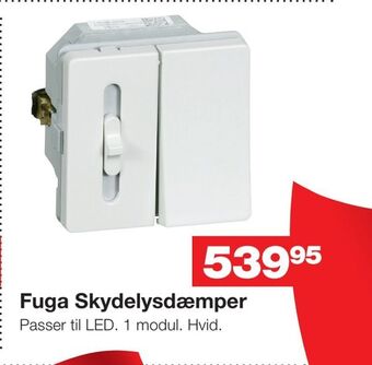 Bauhaus Fuga skydelysdæmper tilbud