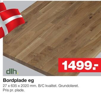 Bauhaus Bordplade eg tilbud