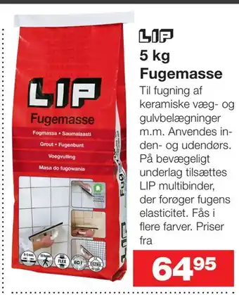 5 kg fugemasse