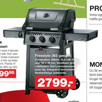 Bauhaus Freestyle 365 gasgrill tilbud