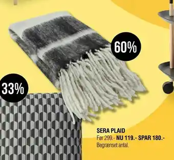 Ilva Sera plaid tilbud