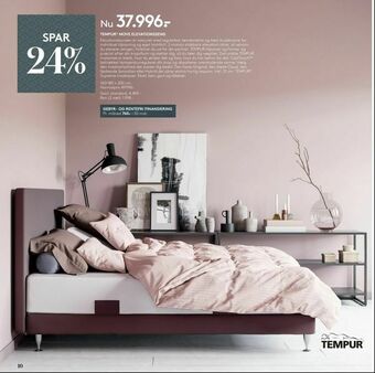 SengeSpecialisten Tempur® move elevationsseng tilbud